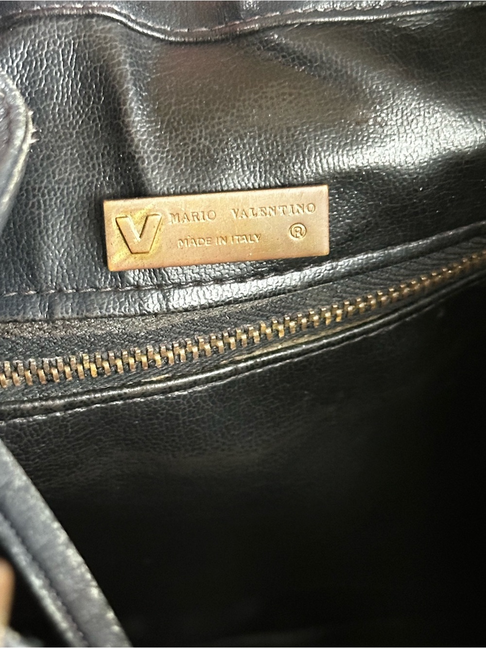 Mario Valentino Signature Logo Bucket Bag - Picture 9 of 9